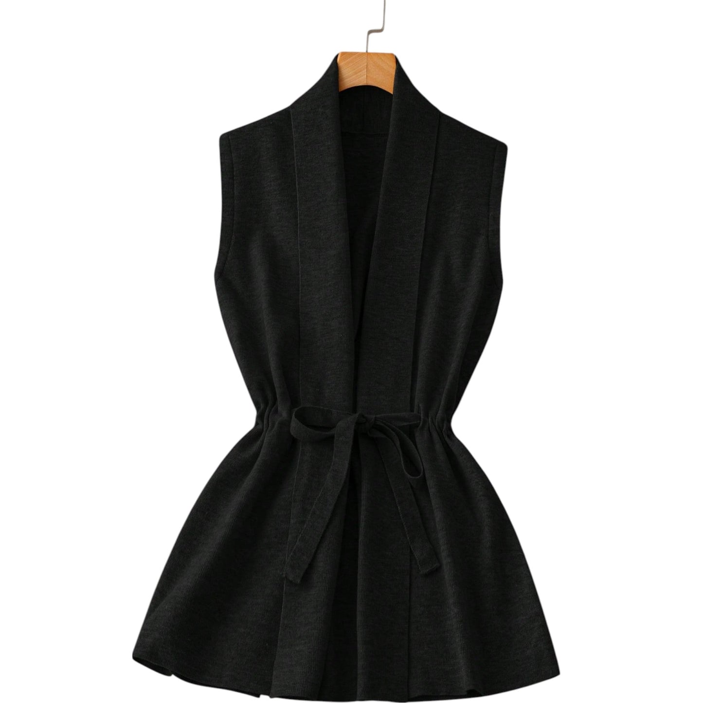 SHE fekete megkötős mellény