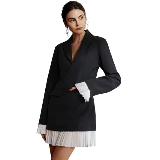 SHE fekete blézer ruha