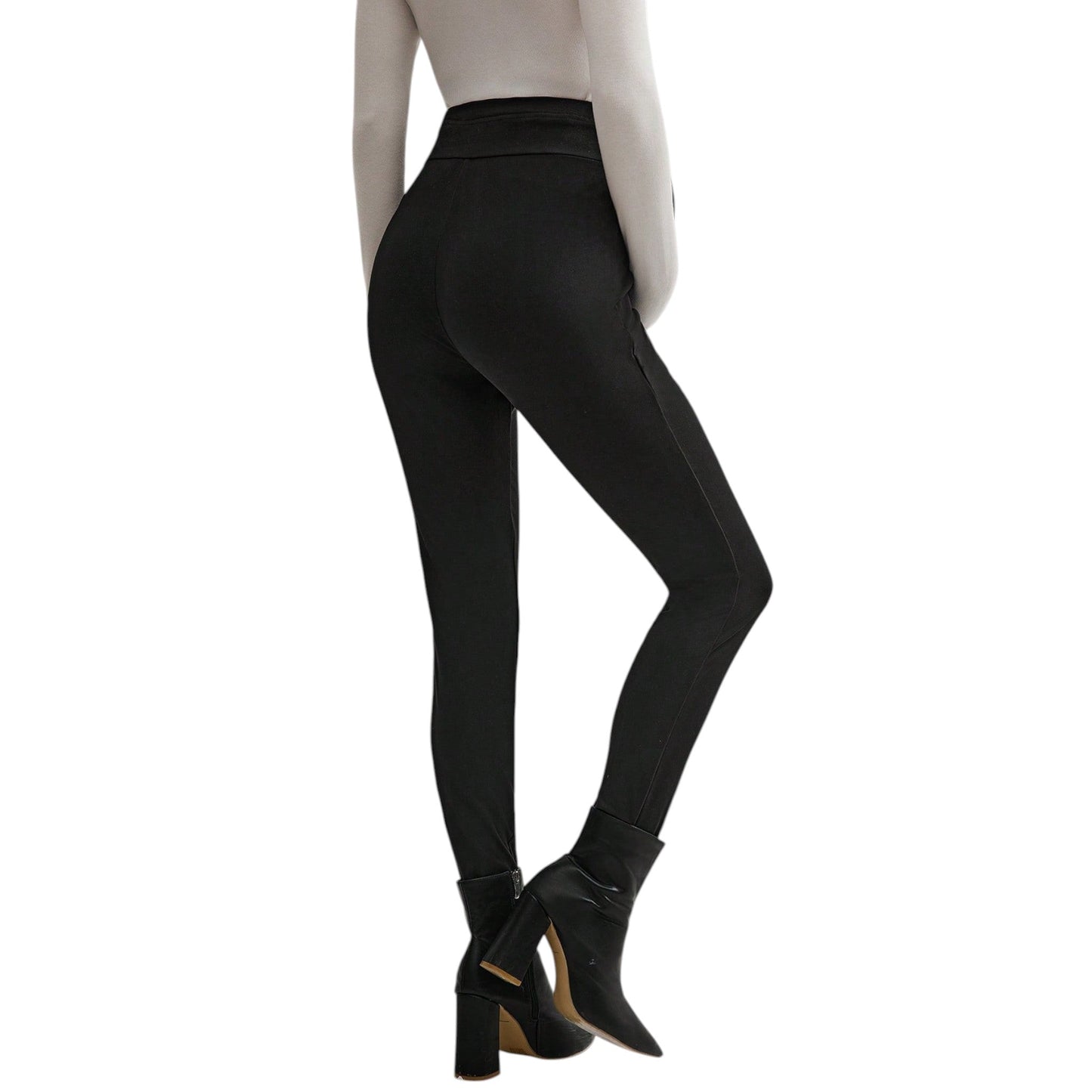 SHE fekete gombos leggings