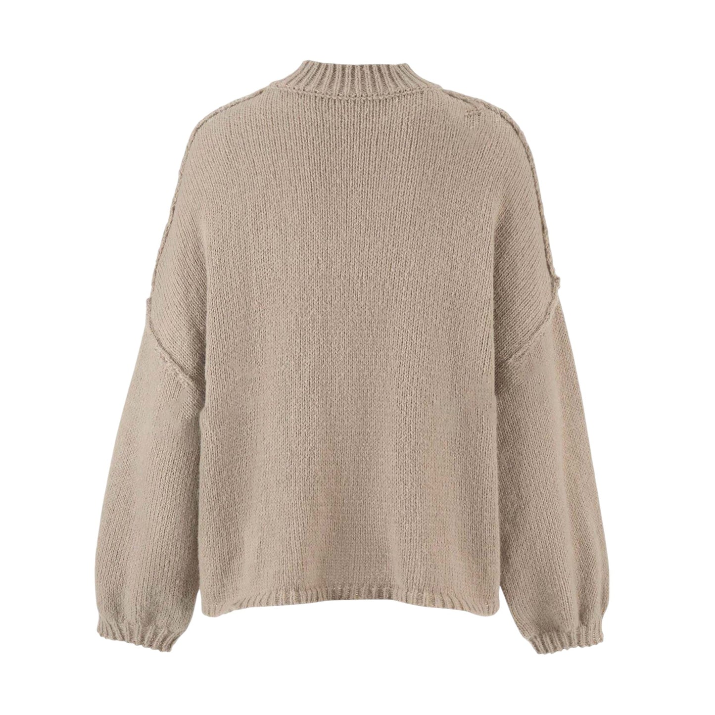 SHE bézs kötött kardigán