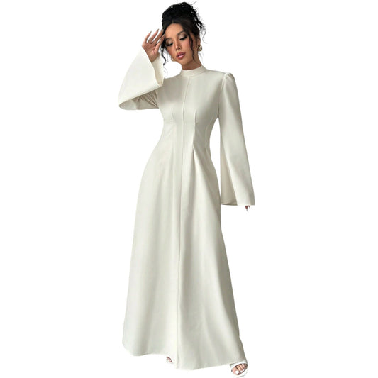 SHE ekrü hosszú ruha