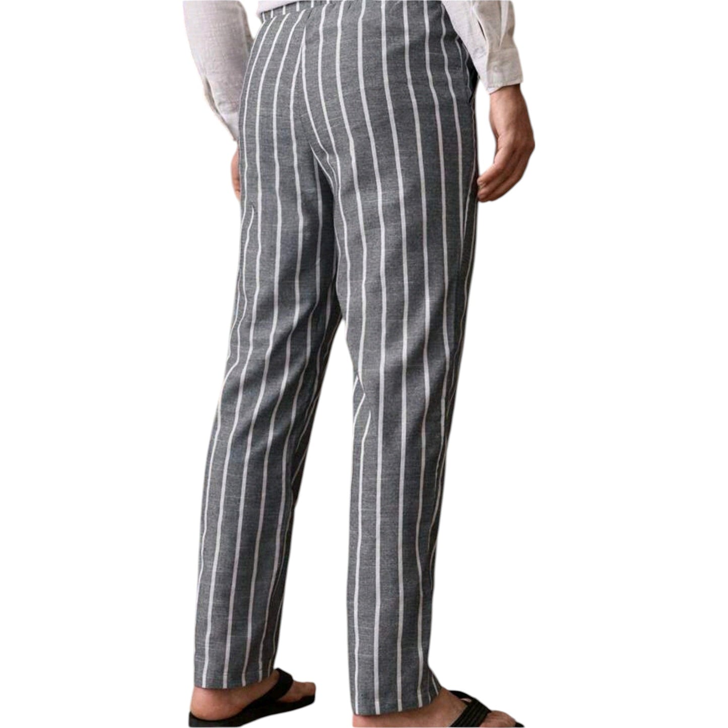 SHE szürke csíkos nadrág