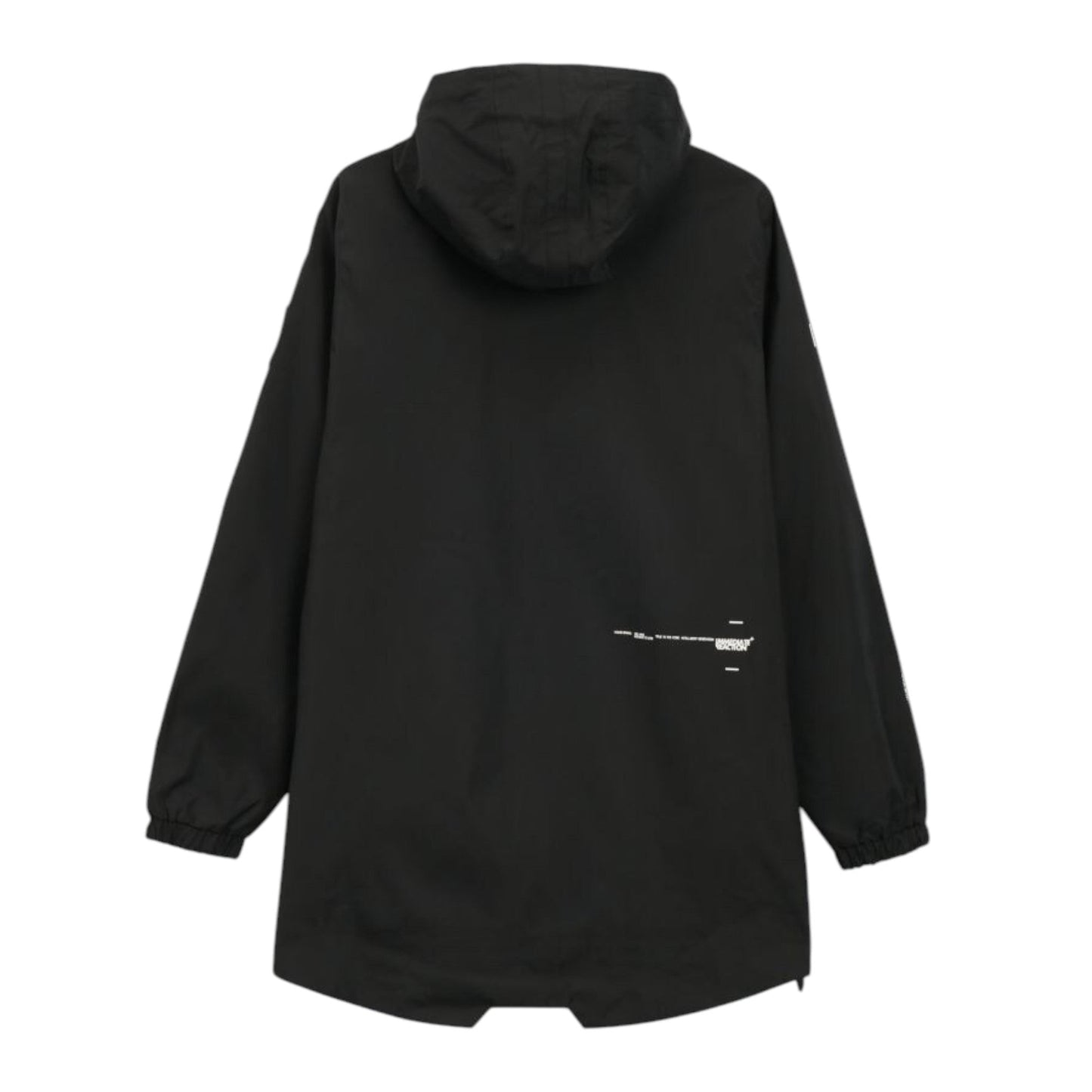 CROPP fekete kapucnis parka