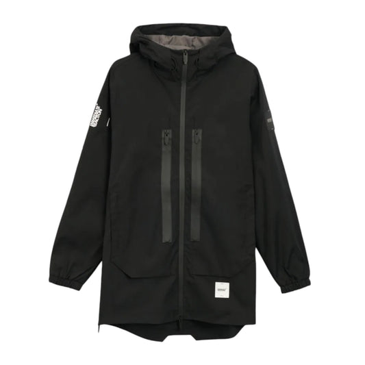 CROPP fekete kapucnis parka