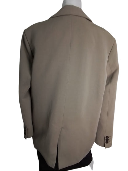 ZARA khaki oversize blézer