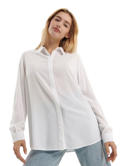 HOUSE BRAND fehér oversized ing