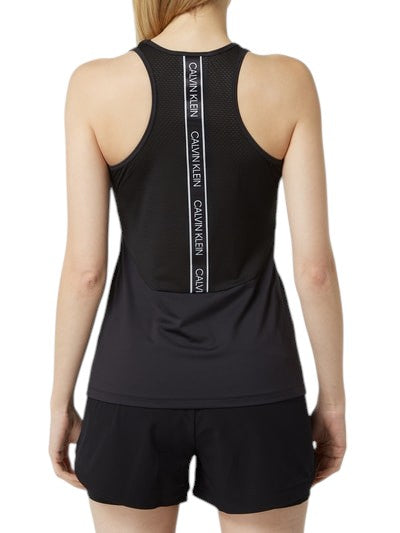CALVIN KLEIN fekete hálós hátú sport trikó