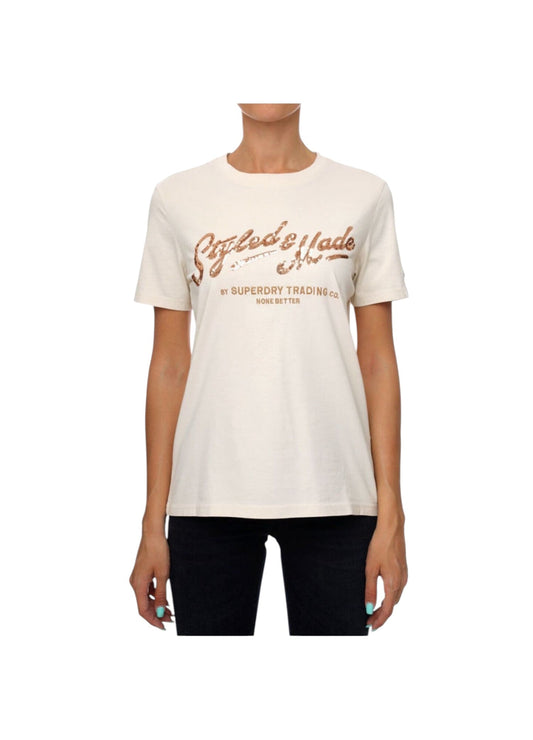 SUPERDRY krém póló