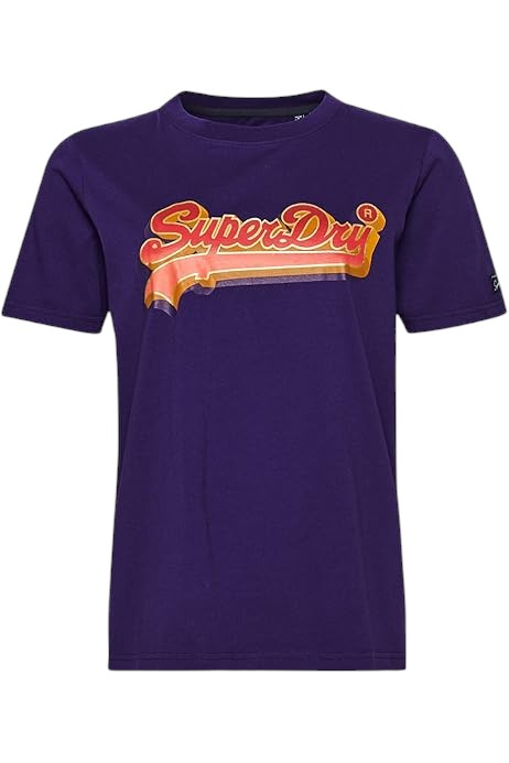 SUPERDRY lila póló