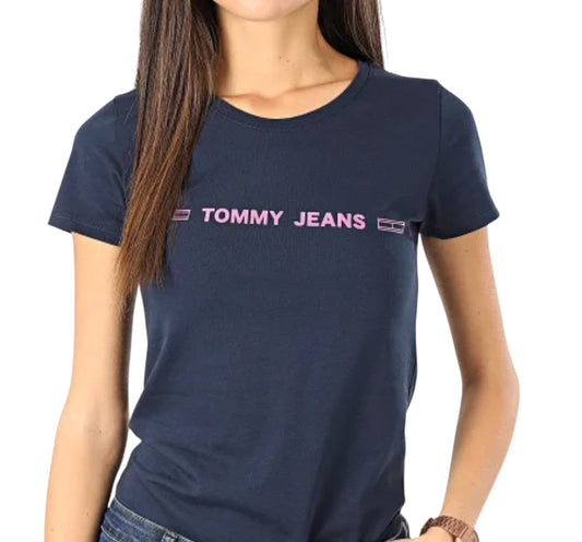 TOMMY JEANS sötétkék póló