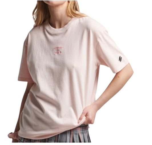 SUPERDRY rózsaszín oversized póló