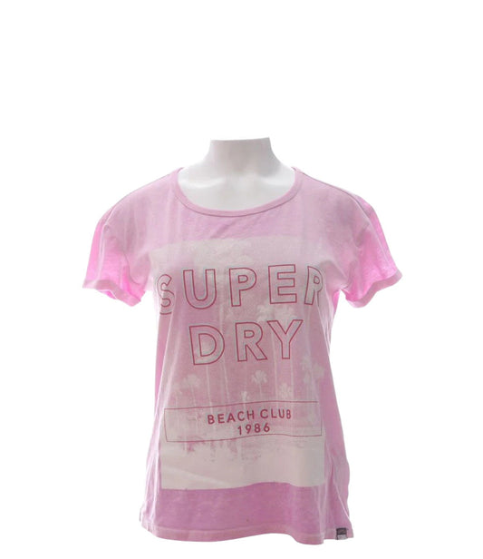 SUPERDRY rózsaszín póló