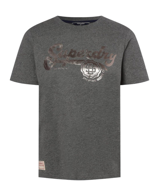 SUPERDRY szürke póló