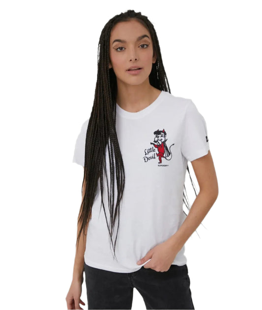 SUPERDRY fehér női póló