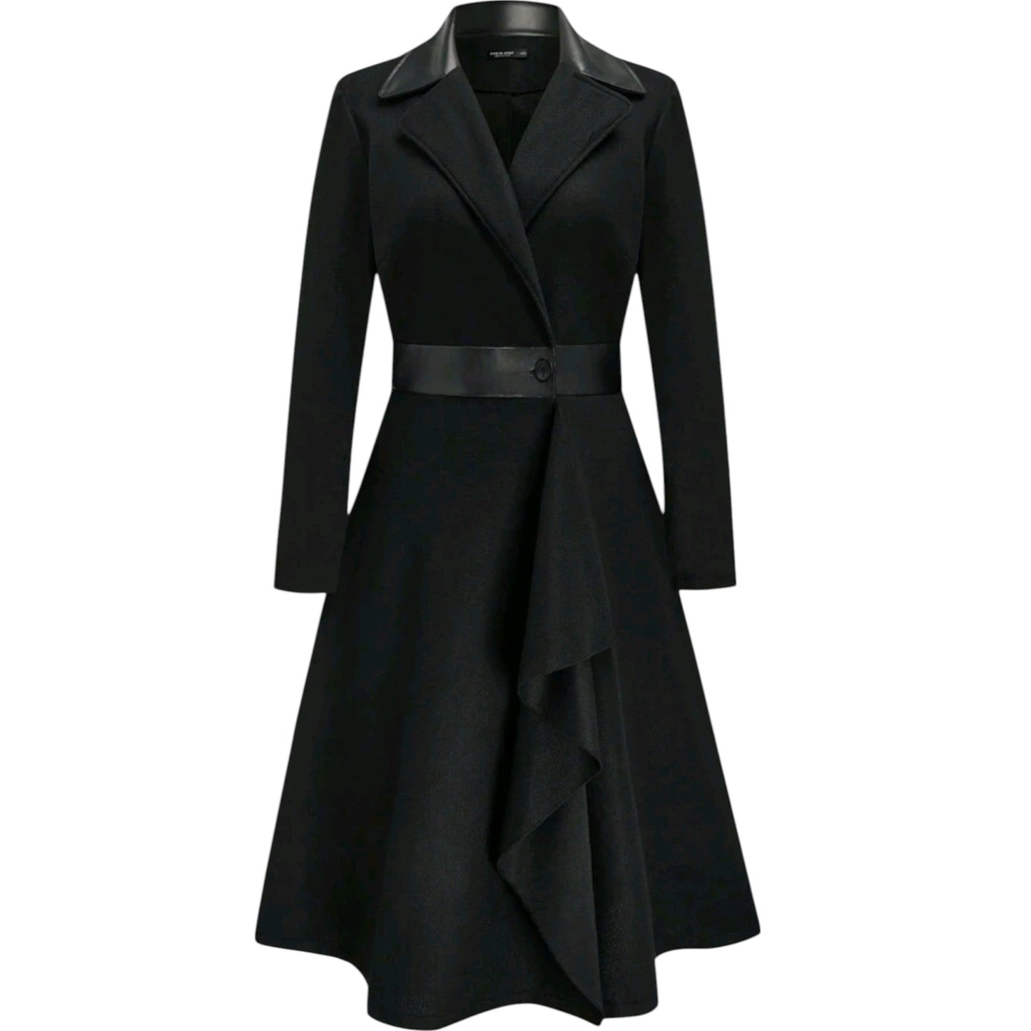 SHE fekete bővülő kabát