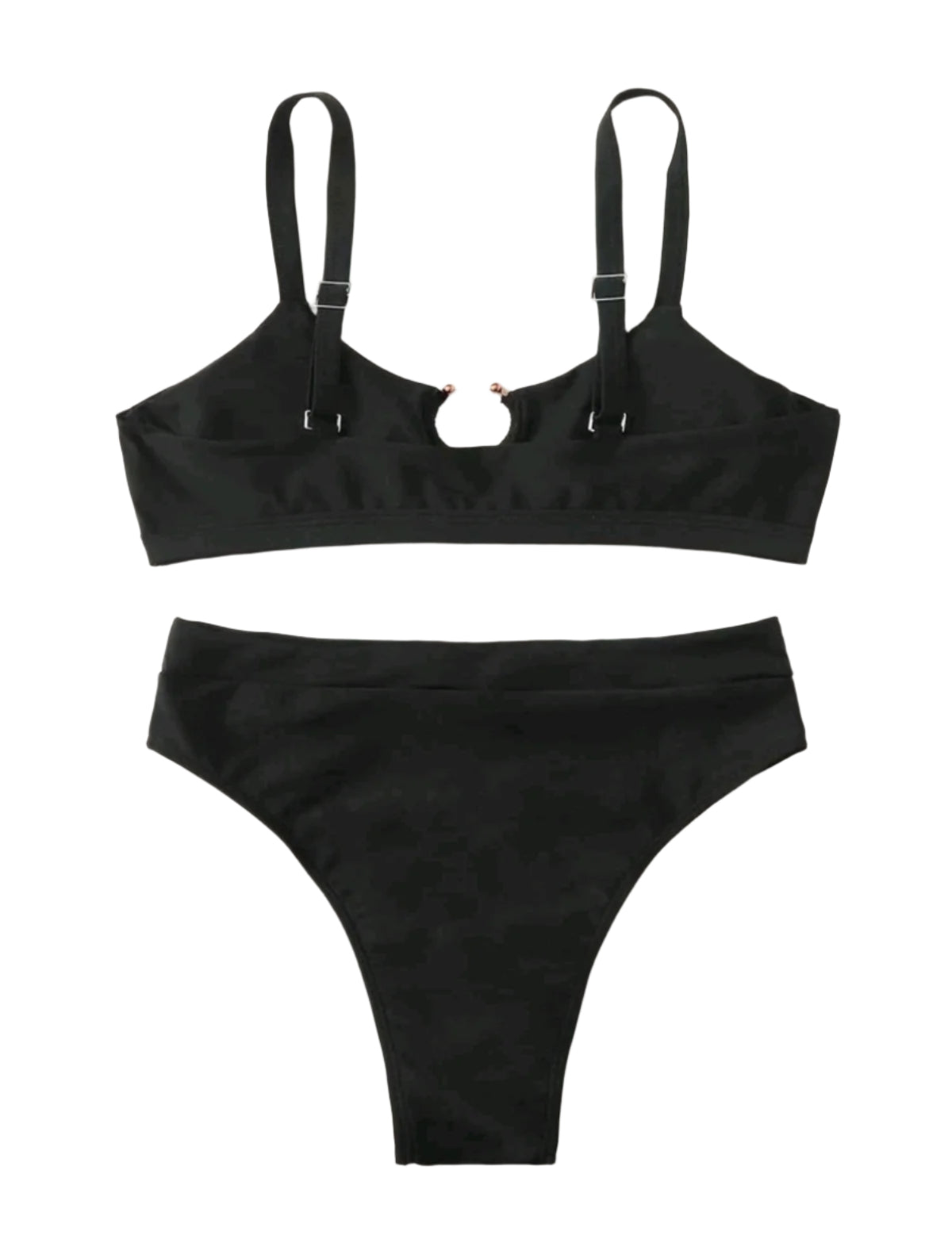 SHE fekete kivágott bikini szett