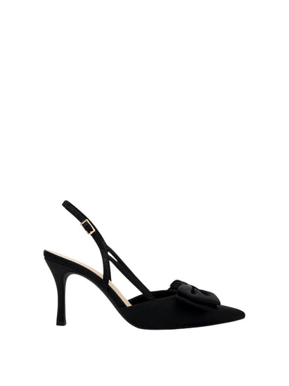 MOHITO SHE fekete masnis slingback körömcipő