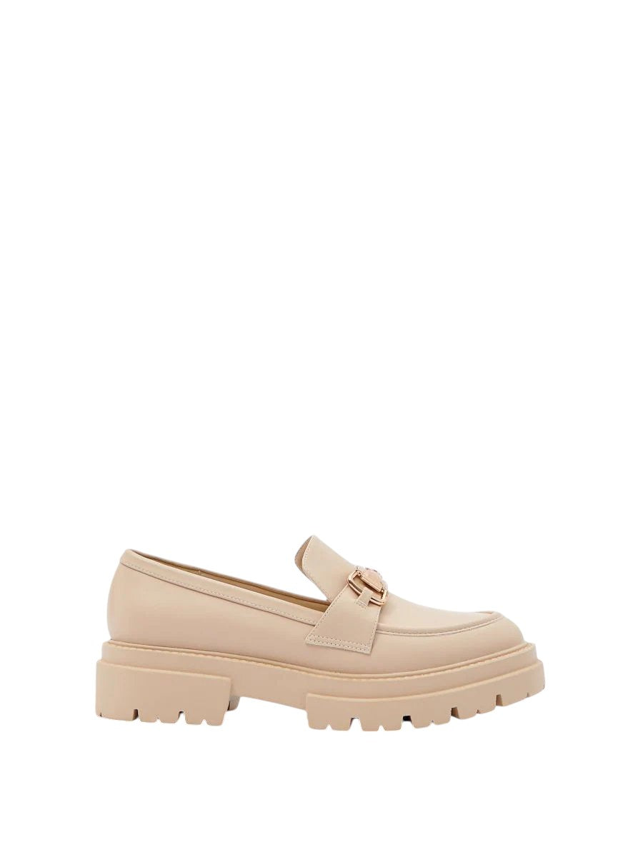 MOHITO bézs láncos platform loafer