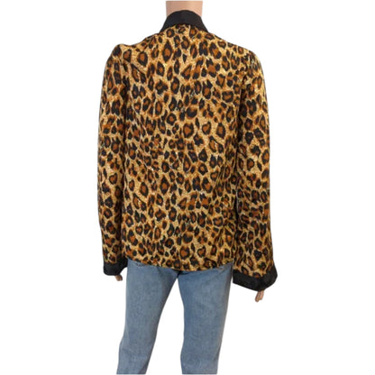 ASOS barna leopárdmintás kimono felső