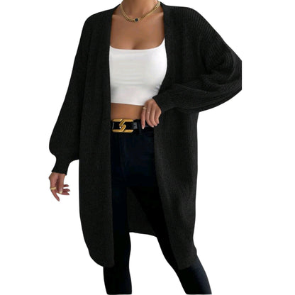 SHE fekete hosszú kardigán