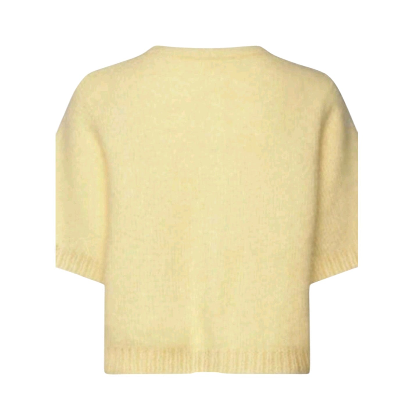 SHE sárga rövid ujjú kötött kardigán