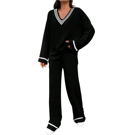 SHE fekete szabadidő szett