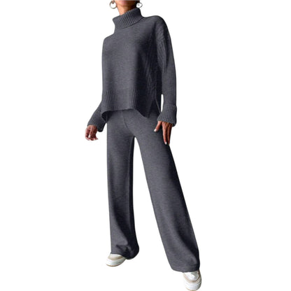 SHE sötétszürke kötött szett