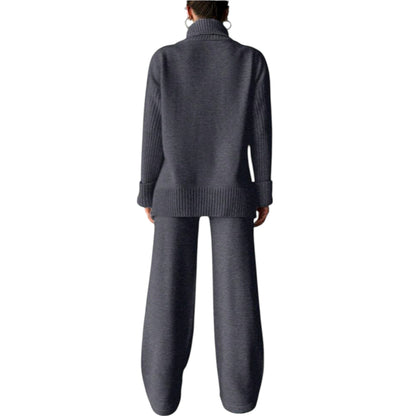 SHE sötétszürke kötött szett