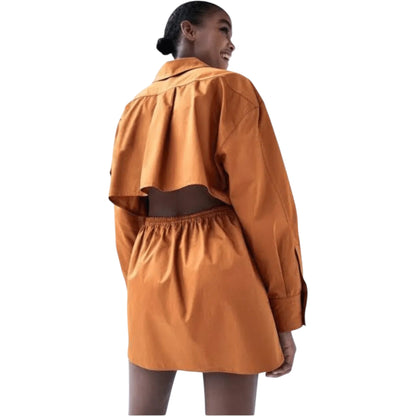 ZARA narancssárga mini ruha