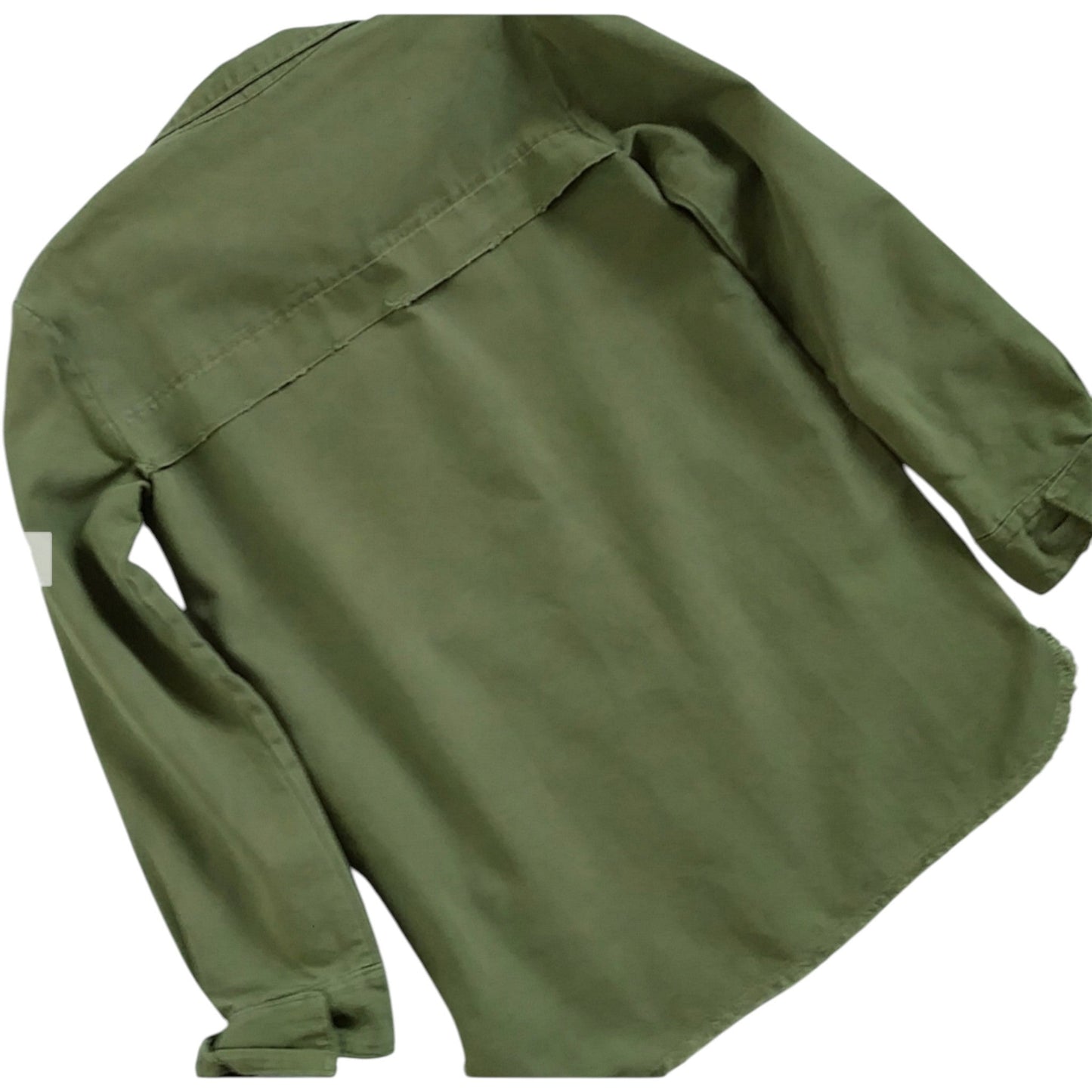 ZARA zöld galléros overshirt