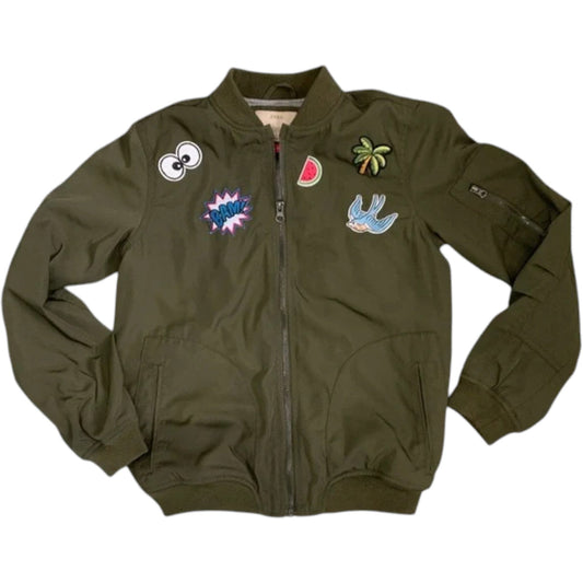 ZARA khaki felvarrt pilóta dzseki