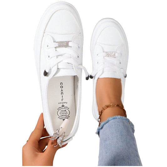 SHE fehér platform edzőcipő