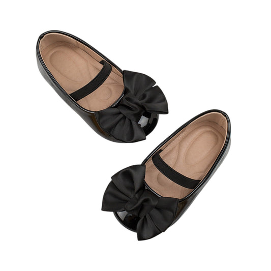 SHE fekete balerina cipő