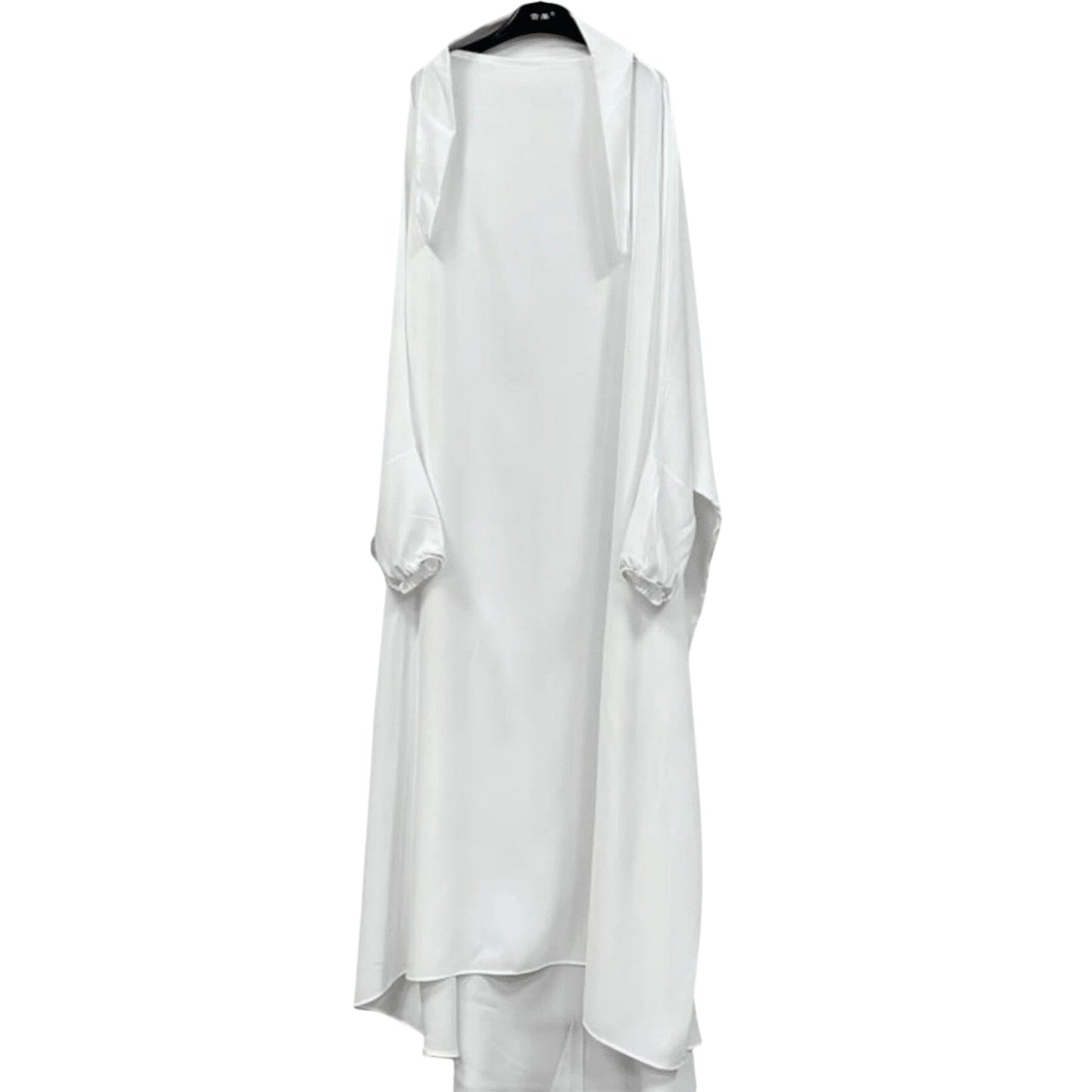 SHE fehér bő szabású abaya ruha