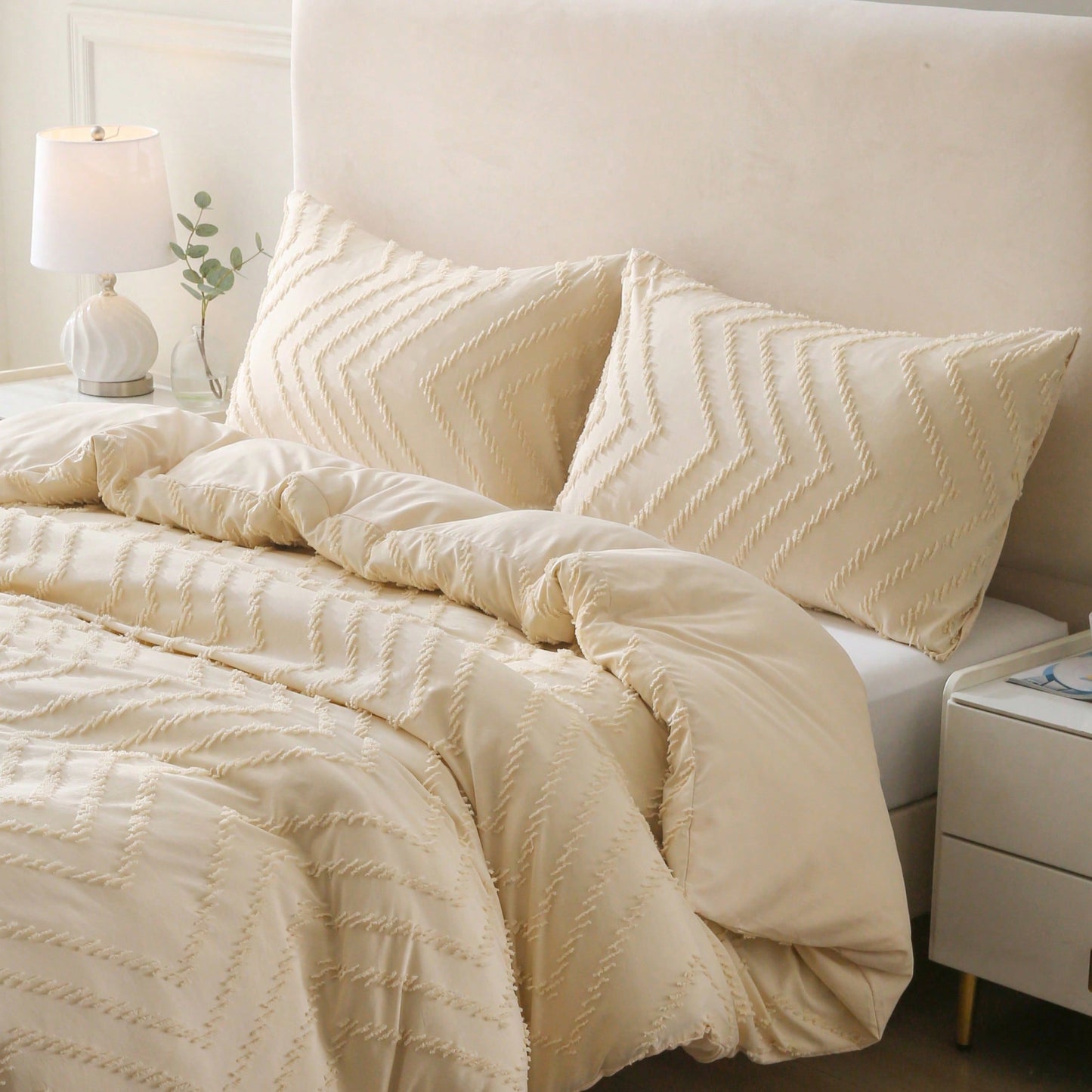 SHE ekrü steppelt paplanhuzat