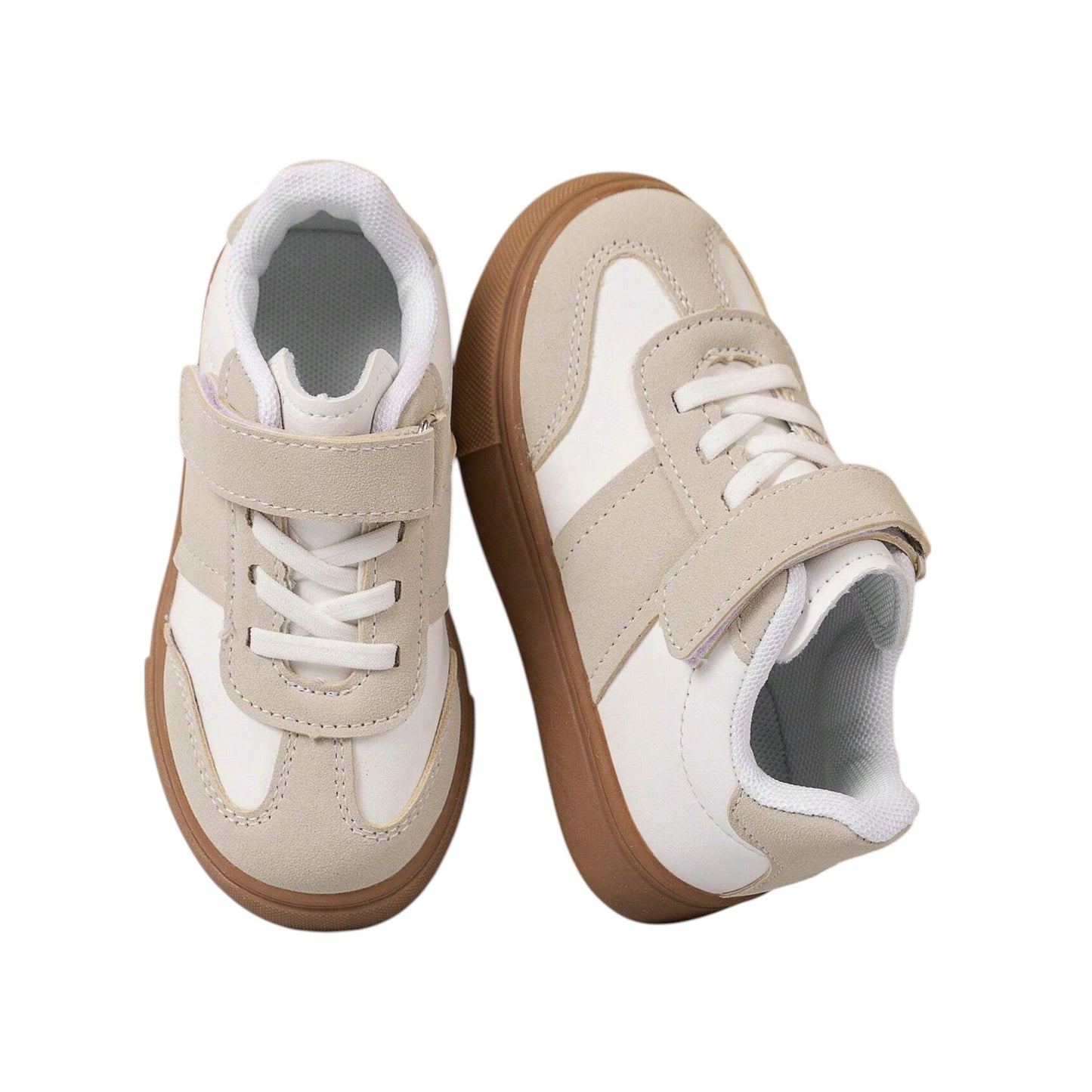 SHE bézs tépőzáras gyerek cipő