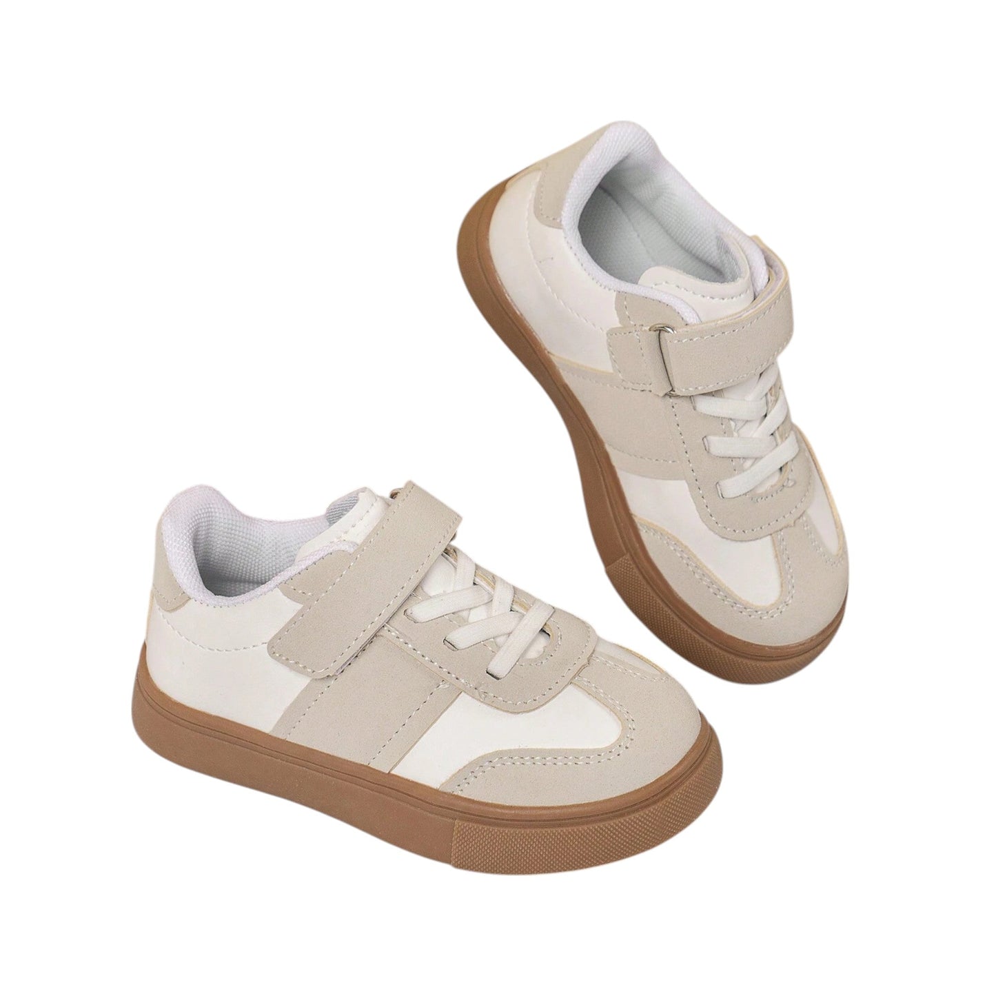 SHE bézs tépőzáras gyerek cipő