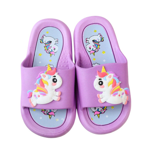 SHE lila egyszarvús papucs