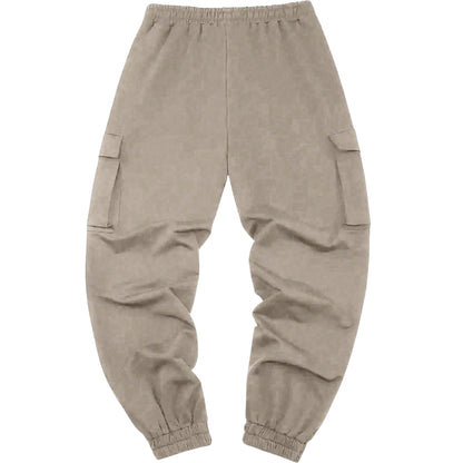 SHE taupe cargo jogger nadrág