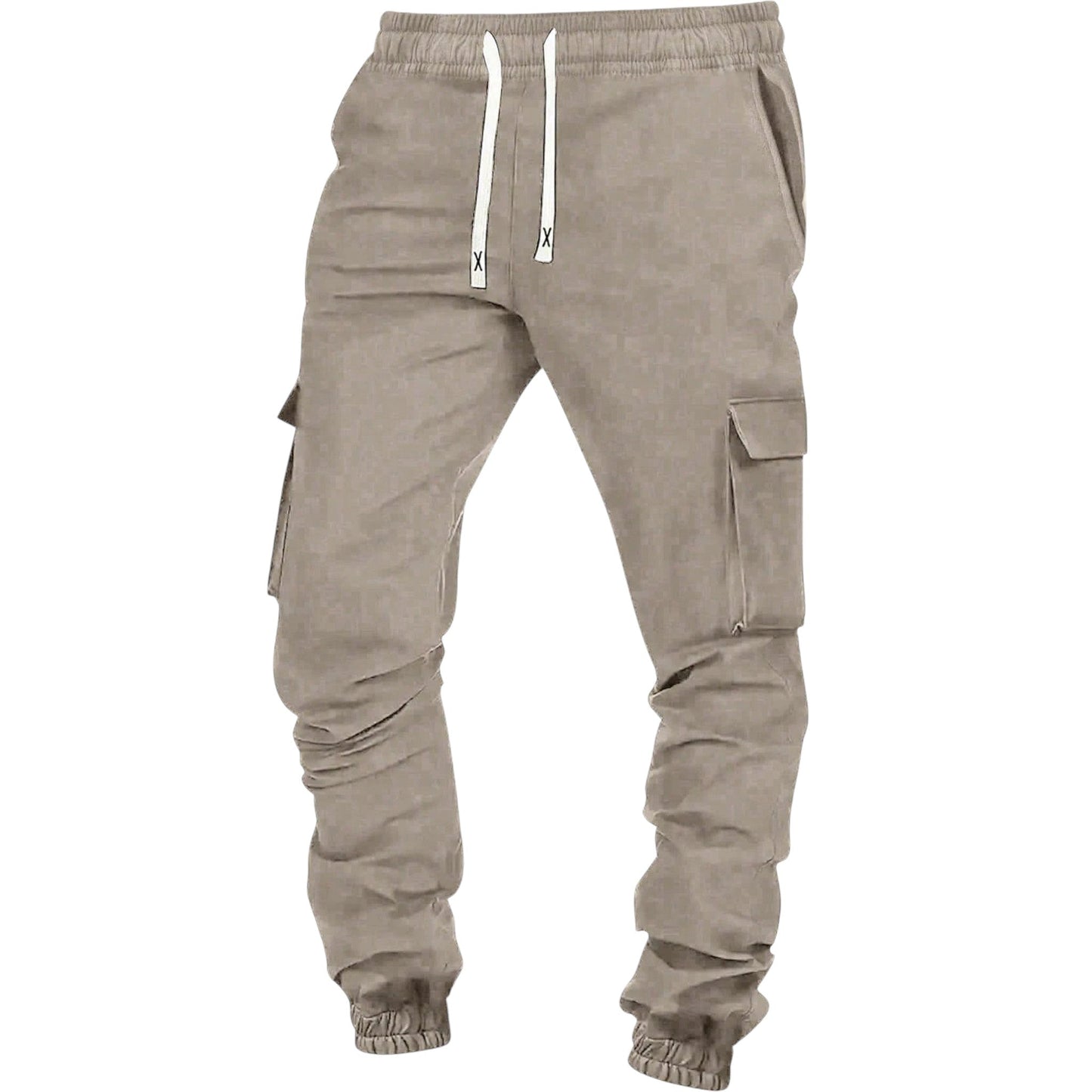 SHE taupe cargo jogger nadrág