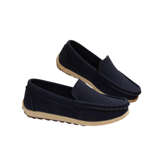 SHE sötétkék loafer