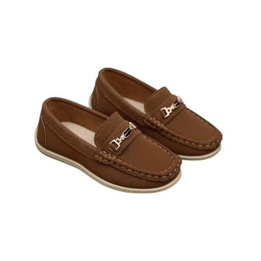 SHE barna loafer cipő