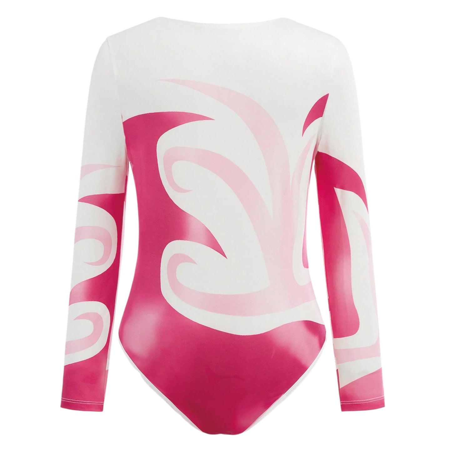 SHE rózsaszín mintás bodysuit