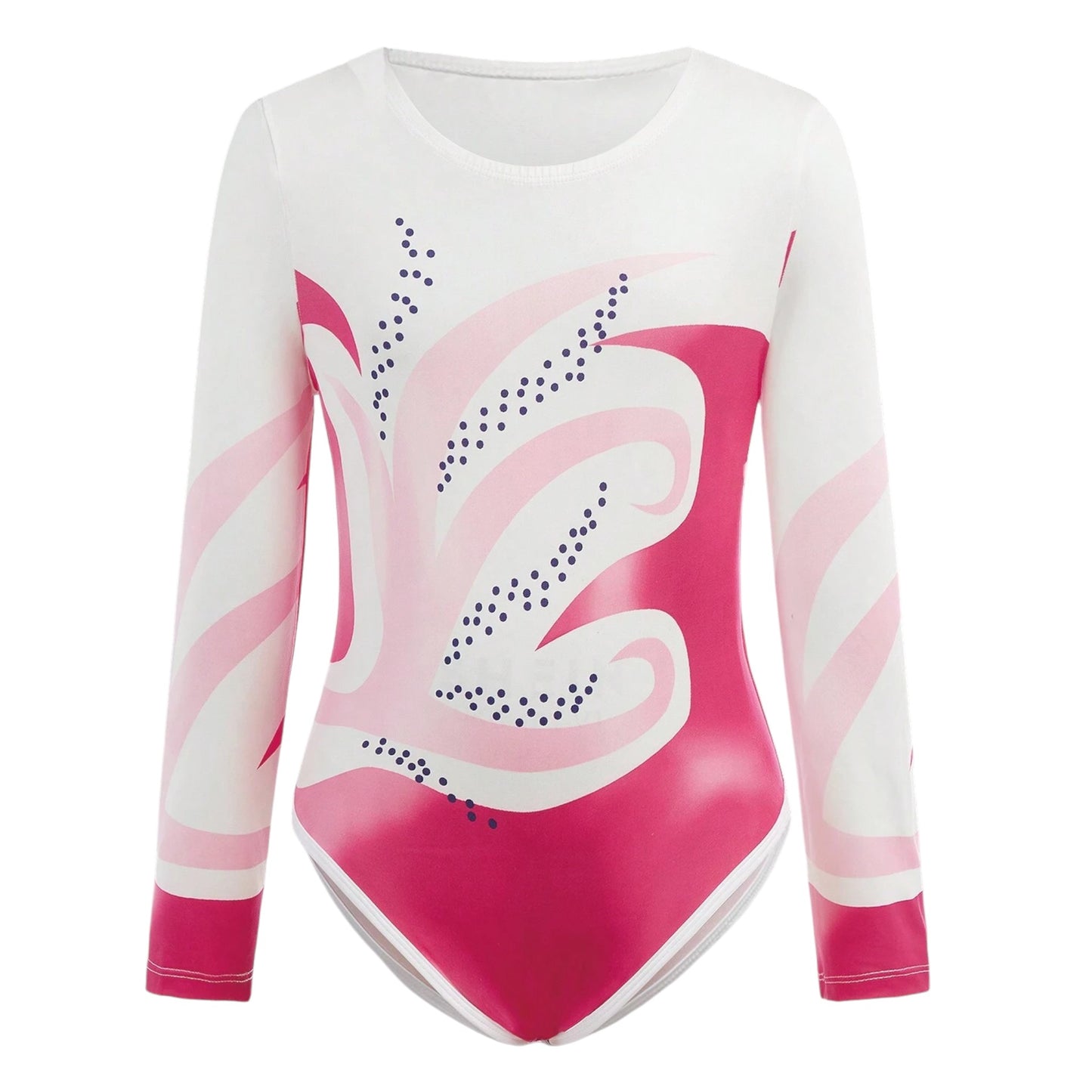 SHE rózsaszín mintás bodysuit
