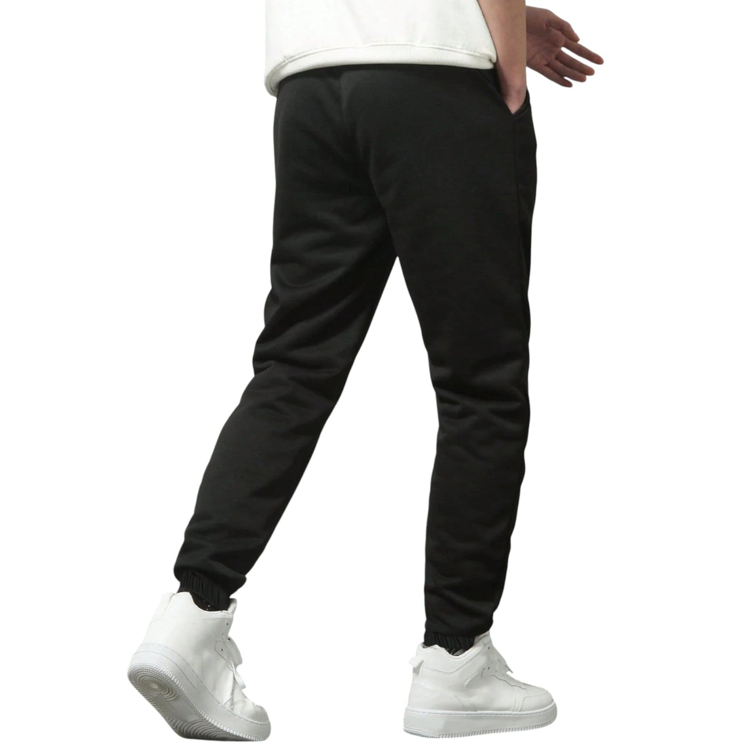 SHE fekete jogger nadrág
