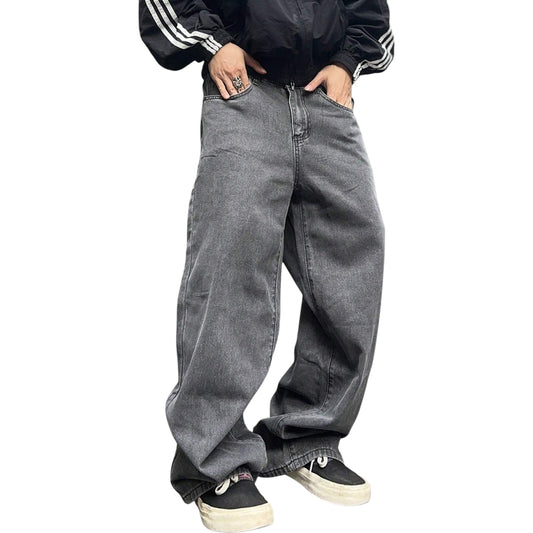 SHE szürke baggy farmer nadrág