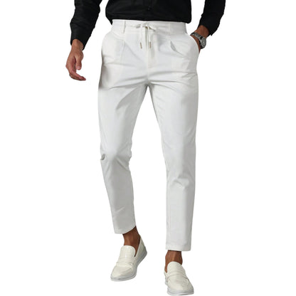 SHE ekrü slim fit nadrág