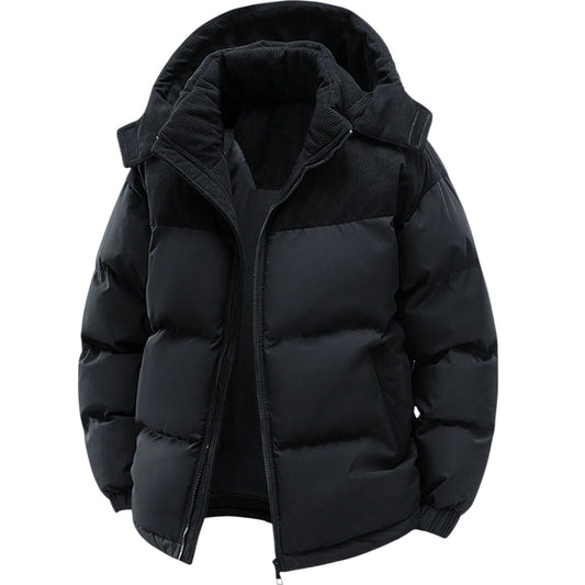 SHE fekete puffer kabát