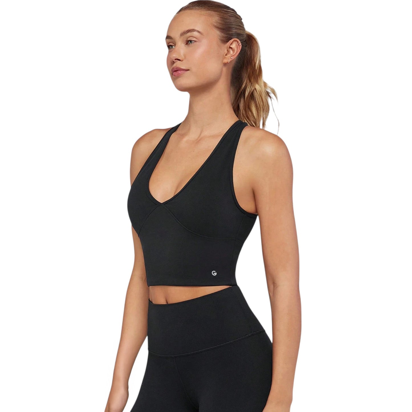 SHE fekete sport top