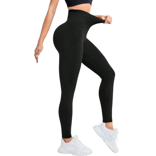 SHE fekete magas derekú leggings